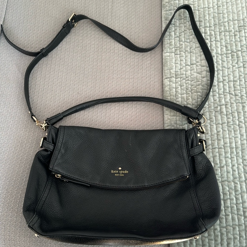 Kate Spade Black Cobble Hill Purse
